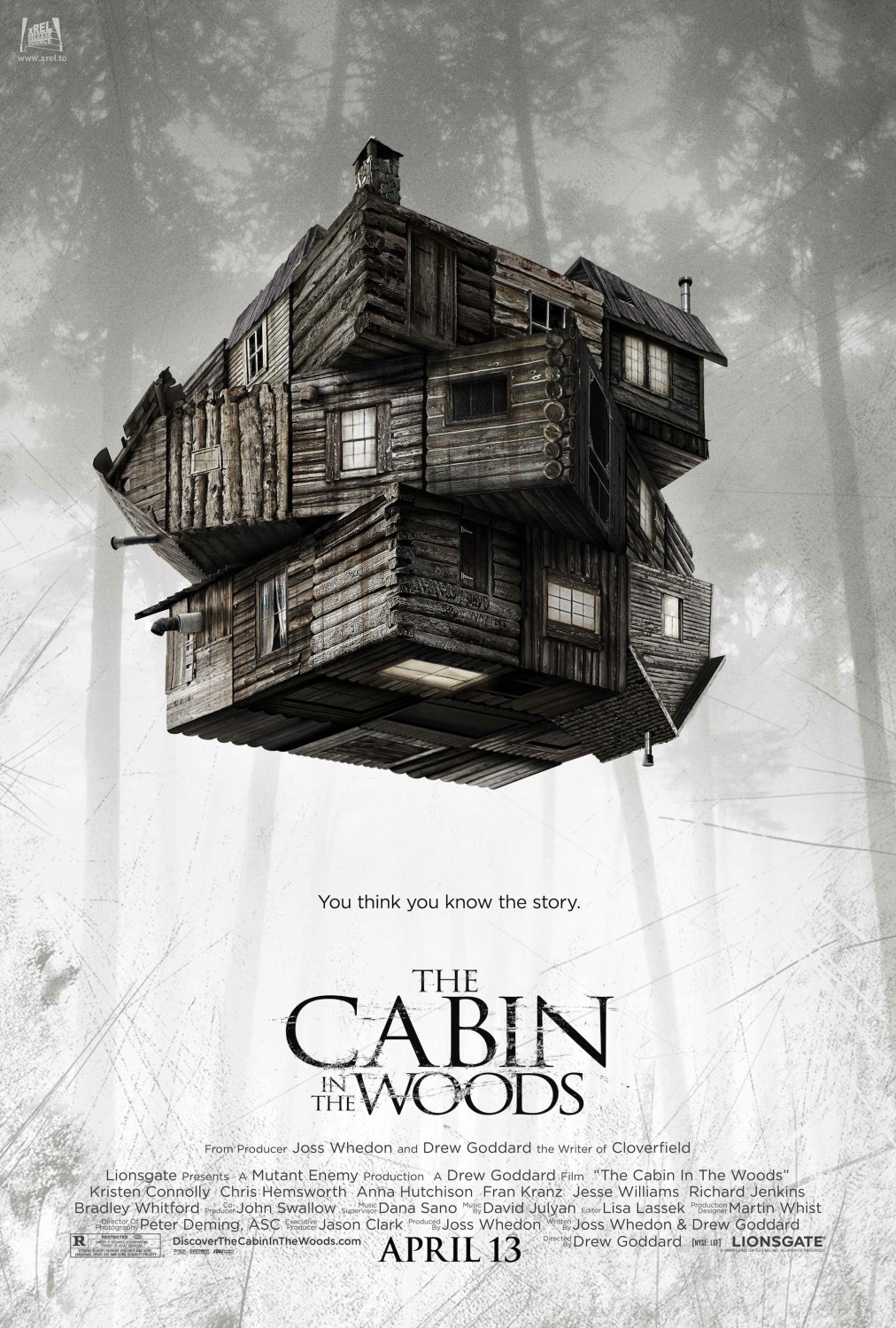 stream The Cabin in the Woods